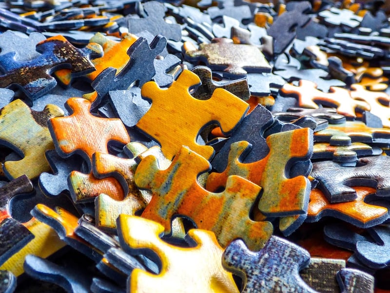 Recycled Art Puzzle